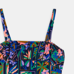 شورت سباحة مطبوع قطعة واحدة...